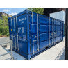 containers 20 pieds Open side Bleu