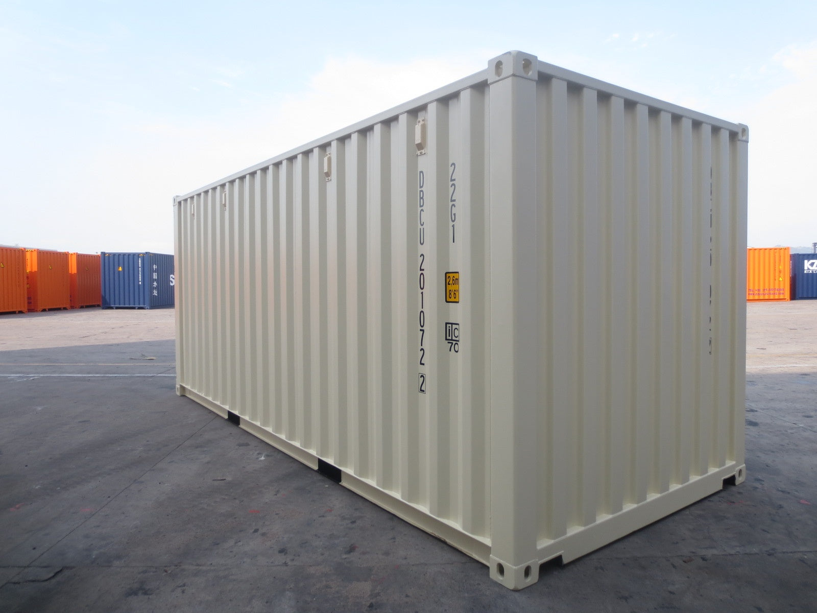 Containers 20 Pieds par 8  Standards neuf – Stockage Pratique et Fiable