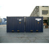 containers 8 pieds double bleu
