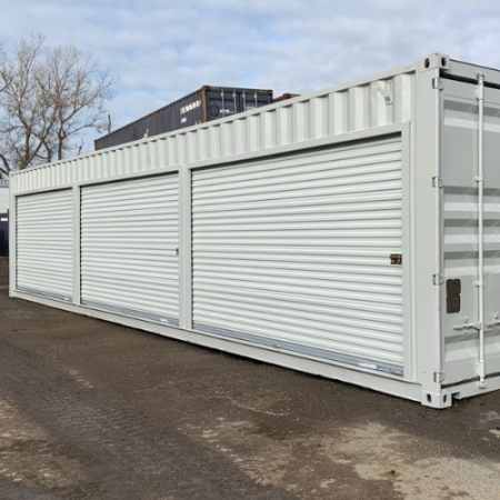 containers 40 pieds avec roll up doors