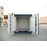 containers 8 pieds double bleu