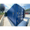 containers 20 pieds Open side Bleu