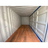 containers 20 pieds Open side Bleu