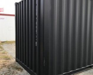 Containers maritime standards  de 20 pieds par 8 couleur noir  neuf